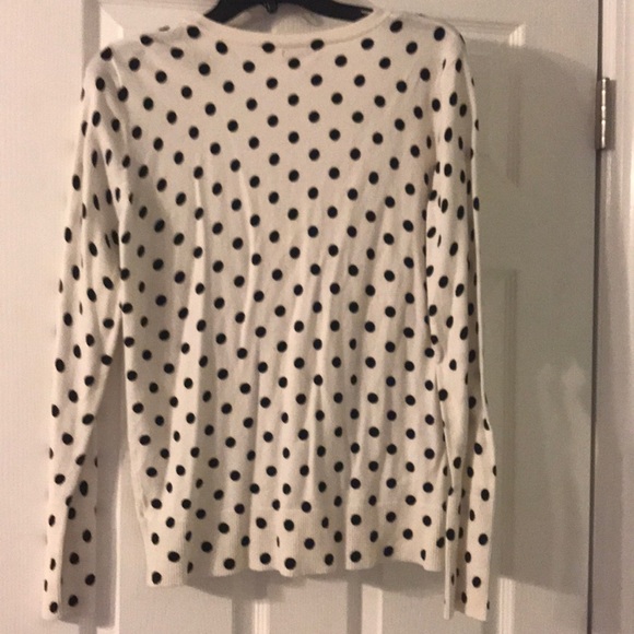 Merona large polka dot cardigan - Picture 4 of 4